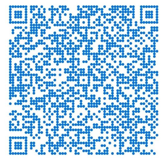 Venmo QR code for donating to Warriors with Hearts